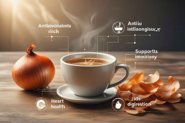 玉ねぎ皮茶 効能